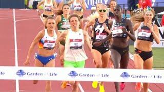 Lululemon Athlete Nikki Hiltz BEATS Athing Mu To Win 1500m Finals - USATF Outdoor Championships 2023