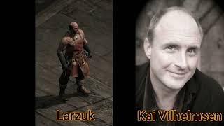 Character and Voice Actor - Diablo II Resurrected - Larzuk - Kai Vilhelmsen