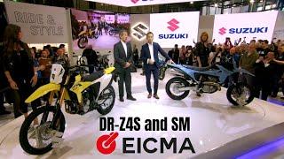 2025 Suzuki DR-Z4S and SM Revealed at EICMA 2024