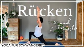 Yoga in der Schwangerschaft | 2. und 3. Trimester | 35 min | unterer Rücken | Fortgeschrittene