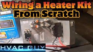How to Wire an Electric Heater Kit With A Blower Relay