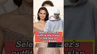 Selena Gomez's champagne dress is like a slap in the face to Justin Bieber#foryou #usa