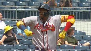 Ronald Acuña Jr. CRUSHES 24th Home Run Of The Season | Braves vs. Pirates (July 7, 2021)