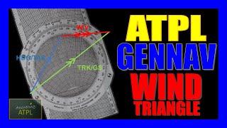 Wind Triangle | The Triangle of Velocities Problems | General Navigation | EASA ATPL