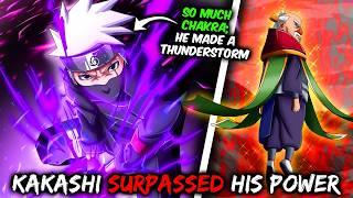 The Moment Kakashi SURPASSED His War Arc Power Level After The War!