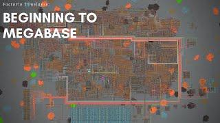 Factorio Timelapse - Start to 500spm - Main Bus Megabase - 120 Hours in 4 Minutes