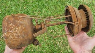 Restoration of an Old Rusty Lantern - Barn Find