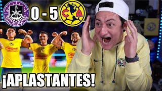 ¡EL TERROR DE LA LIGA! Reacciones Mazatlán 0-5 América