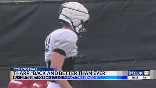 TTU Football's Mason Tharp is "back and better than ever"