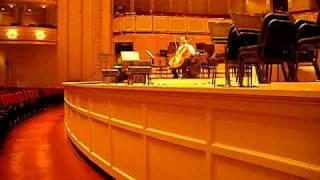 Talk 30: Vibrato in Orchestra Hall