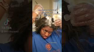 RELAXER TOUCH-UP AT 11 WEEKS POST RELAXER ️ #freshrelaxer #relaxerday #washdayroutine