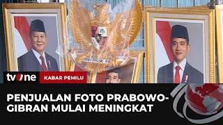 Penjualan Foto Prabowo-Gibran Laris Manis Diburu Pendukung | Kabar Pemilu tvOne