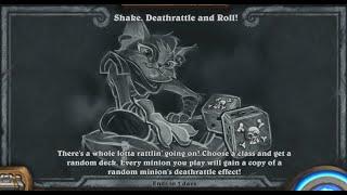 Tavern Brawl 220 - Shake Deathrattle and Roll, fun no pressure brawl