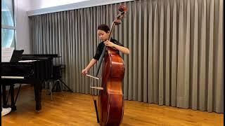 Koussevitzky: Concerto for Doublebass Mov.1 Sanghee Han Kontrabass