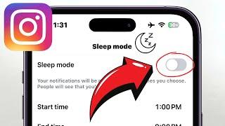 How To Turn OFF Sleep Mode (Quiet Mode) On Instagram I iOS & Android