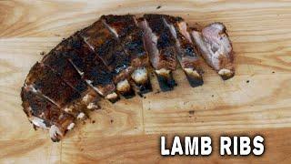 Grilled Lamb Ribs With BBQ Sauce Recipe | Cooking With Fire