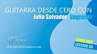 El Poder del Método Sagreras! Lec 56: Ejercicio de arpegios en Do, con apoyo del dedo medio y anular