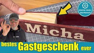 tolles Gastgeschenk selber bauen⏐Grillzangenprojekt⏐kleine holzwerkstatt