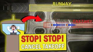 "STOP! STOP!" | Southwest Nearly TAKES OFF FROM TAXIWAY!