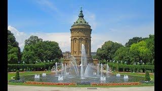 Wasserturm Or Water Tower - Art Nouveau Landmark - Mannheim, Germany