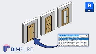 Revit Tutorial - Swap Door Panels