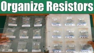 Best Way to Organize Resistors, Inductors or Capacitors