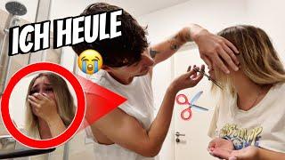 ER SCHNEIDET MEINE HAARE AB  // vlog #18