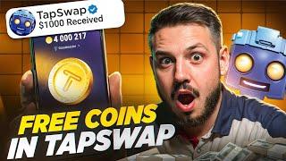 How To Farm 1 MILLION Coins Per A Click In TapSwap