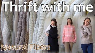 Thrift With Me for Natural Fiber Clothing in the New Year