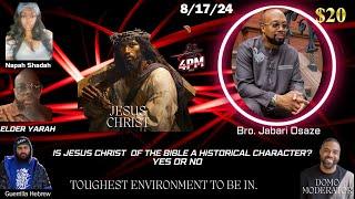 . Jabari vs Elder Yarah, Napah Shadah & Guerrilla Hebrew: Historicity of Jesus of Nazareth