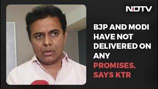 "To Talk About BJP's Failures, There's Plenty": Telangana Minister KTR