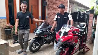 AKHIRNYA PUNYA KEMBARAN ️REVIEW MOTOR GSX AKANG MV