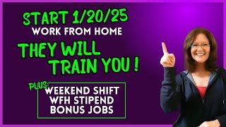 Up To $34/Hr. Remote Jobs HIRING RIGHT NOW !  Weekend Shift & Training Included Work From Home Jobs