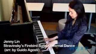 Stravinsky's Firebird Suite -- Infernal Dance (arr. by Guido Agosti), Jenny Lin, piano