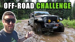 Demon Swapped Jeep Gladiator vs Notorious Off Road Trail on Canada