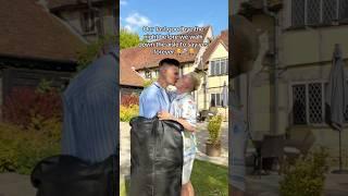 It’s so hard leaving him  #couple #couplecomedy #shorts