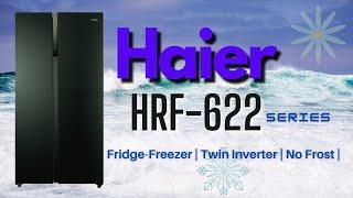 Haier Fridge-Freezer | HRF-622 Series | Twin Inverter | No Frost | Digital Panel |  Dew Fresh |