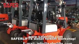 High Duty Pneumatic Diesel Forklift | High Capacity Forklift for Heavy