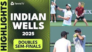 Thompson & Korda Headline In Doubles Semi Final | Indian Wells 2025 Semi-Final Highlights