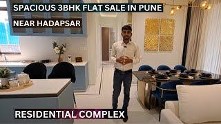 Spacious 3Bhk Flats For Sale In Pune Hadapsar |8100293325 | Property For Sale In Pune | Big Complex