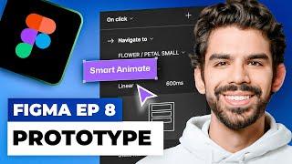 Figma Prototyping - Full Figma Course for Beginners Ep 8
