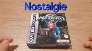 Unboxing Metroid Fusion Gameboy Advance + Intro