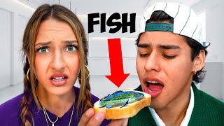 Trying Weird Food Pregnancy Cravings!