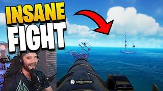 3 Brigs BUT 1 Fort = PURE CHAOS! | Sea of Thieves