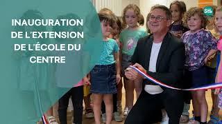 Inauguration de l'extension de l'école du Centre