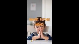 Prayer Before Meals For Children