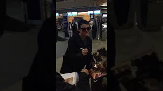 Ginnifer Goodwin Signing Autographs at the Vancouver airport