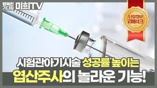 시험관아기시술 할 때 엽산주사 맞으면 임신율이 올라간다?
