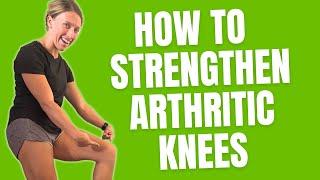 5 exercises to STRENGTHEN arthritic knees WITHOUT more pain
