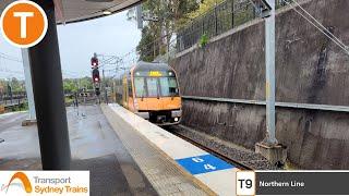 Sydney Trains B39 Waratah B set train ride from Eastwood-West Ryde.